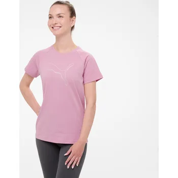 Dámské tričko PUMA Dámské tričko bavlněné XS RŮŽOVÁ
