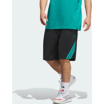 ADIDAS Šortky Legends 3-Stripes Basketball M MODRÁ|ČERNÁ