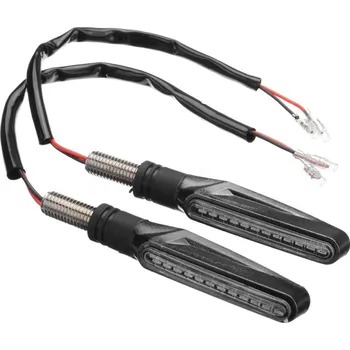 Osvětlení pro motocykl PARTS EUROPE blinkry LED black/smoke