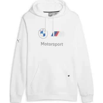 Pánská mikina BMW mikina PUMA MMS Essentials Fleece 23 white - S