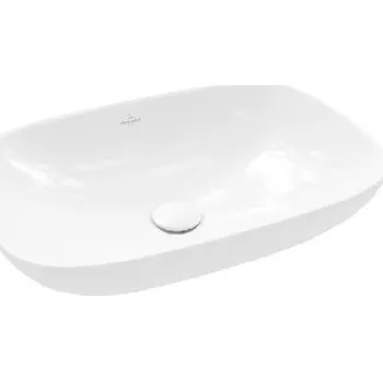 Umyvadlo Villeroy & Boch Umyvadlo na desku, 62x42 cm, s přepadem, CeramicPlus, alpská bílá - 4A5000R1