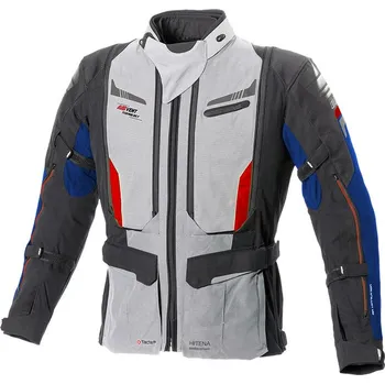 Moto bunda BÜSE bunda AGADIR grey/blue/red - 60