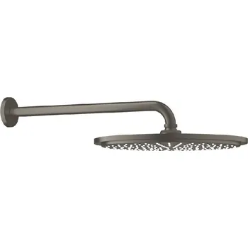 Sprchová hlavice Grohe Hlavová sprcha Cosmopolitan 310 s ramenem 38 cm, 1 proud, kartáčovaný tmavý grafit - G26066AL0