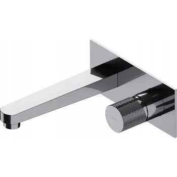 Vodovodní baterie Umyvadlová baterie pod omítku Omnires Contour stříbrná