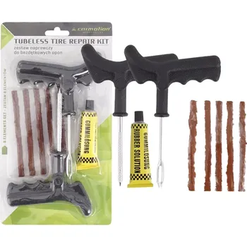 Sada na opravu pneumatik při defektu TUBELESS Tire repair KIT (Opravná sada MOTO)
