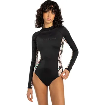 Dámské plavky plavky Billabong Tropic Bodysuit LS - MUL/Multi XS