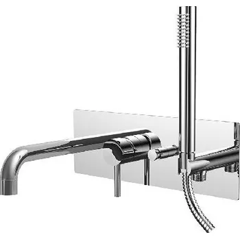 Vodovodní baterie Paffoni Vanová baterie pod omítku, s přislušenstvím a tělesem, chrom - LIG001CR
