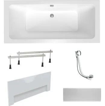 Vana Obdélníková vana Laguna Nora Plus 170x75 cm akrylát levá i pravá SIKONO1700ANP - SIKONO1700ANP