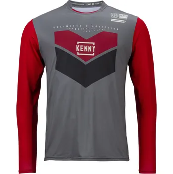 cyklistický dres KENNY cyklo dres PROLIGHT 23 dark red - M
