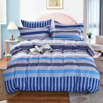 Povlečení Aaram 3DÍLNÉ BAVLNĚNÉ POVLEČENÍ DISHA 02-FIALOVÉ 140x200 / 70x90 / 40x50