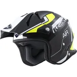 KENNY přilba TRIAL AIR 22 black/neon yellow - M