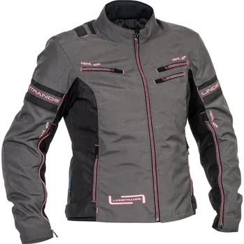 Moto bunda LINDSTRANDS bunda LIDEN dámská grey/pink - 38