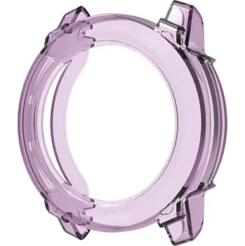 Příslušenství k chytrým hodinkám Silikonový rámeček pro Garmin Instinct 3 - Fialový, 50 mm