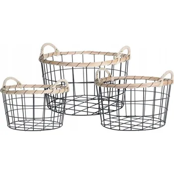 Obraz Univerzální kovový koš černý