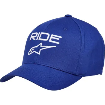 Pokrývka hlavy ALPINESTARS kšiltovka RIDE 2.0 Flexfit royal blue/white - 2XL