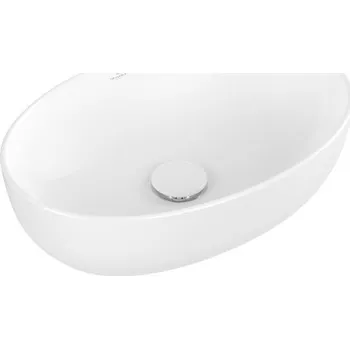 Umyvadlo Villeroy & Boch Umyvadlo na desku 49x33 cm, bez přepadu, CeramicPlus, alpská bílá - 438848R1