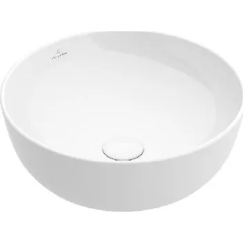 Umyvadlo Villeroy & Boch Umyvadlo na desku, průměr 43 cm, CeramicPlus, Stone White - 417943RW