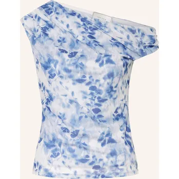 Neo Noir Dámský Top Na Jedno Rameno Peri Ze Síťoviny, modrá /...