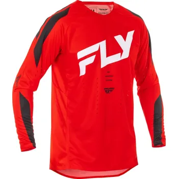 cyklistický dres FLY RACING dres EVOLUTION 2025 červená/bílá/černá - XL
