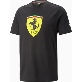 Pánské tričko FERRARI triko PUMA Big Shield 23 black - L