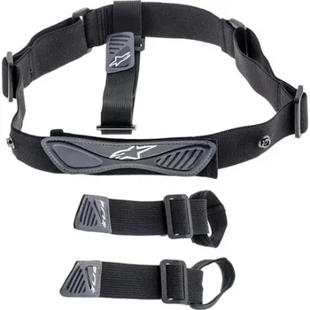 Auto-moto ALPINESTARS A popruhy pro krční chrániče BNS černá antracit