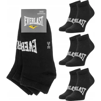 Pánské ponožky Everlast Ponožky SKQ02-01 černé, velikost 39-42
