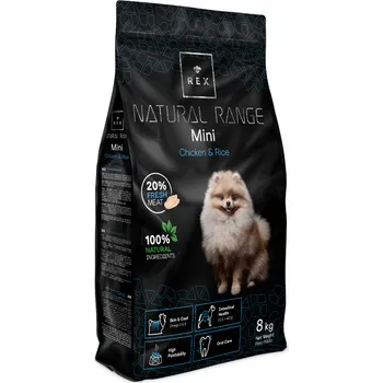 Krmivo pro psa Rex Natural Range Mini Chicken & Rice 8kg