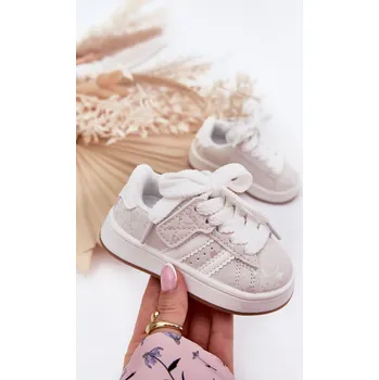 Dívčí obuv Boto Dětské Sportovní Boty Tenisky Srdíčka Bílé Mirelle Boto bílá 3338358