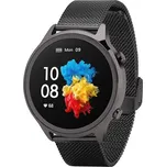 Garett Smartwatch Veronica, černé, ocelový řemínek