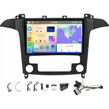 Autorádio AUTORÁDIO S NAVIGACÍ CARPLAY GPS FORD S-MAX GALAXY ANDROID BT WIFI 4GB 64GB