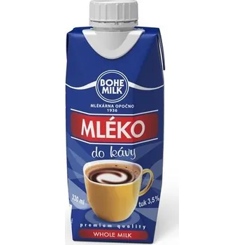 Mléko do kávy Bohemilk - 3,5 %, 0,33 l