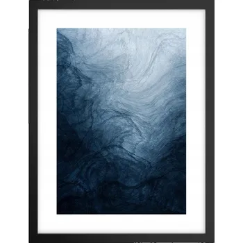 Obraz Obraz plakát v černém rámu do obýváku 30x40 abstrakce plakáty na zeď