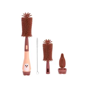 Sada kartáčů na kojenecké láhve Vicloon (Red Penguin)