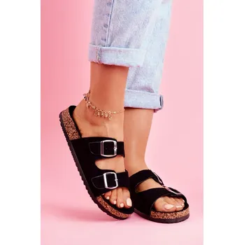 Dámské pantofle Dámské Nazouváky Si Senor Barva: Černá, Velikost: 38