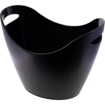 Chladič plast. 36x26 cm černý