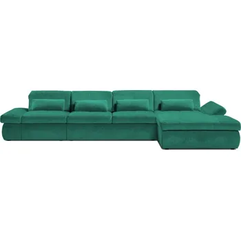 Sedací souprava Rohová sedací souprava Ortensia pravá s elektricky ovládanou relaxací a úložným prostorem - Vero bellagio 68 366x95 cm