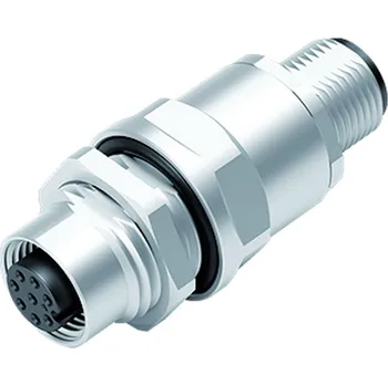 Rozvaděč Binder 09 5244 10 08 Průchodka M12 pro rozváděč, kontakty: 8, stíněný, zásuvný, IP67, UL, M12x1,0