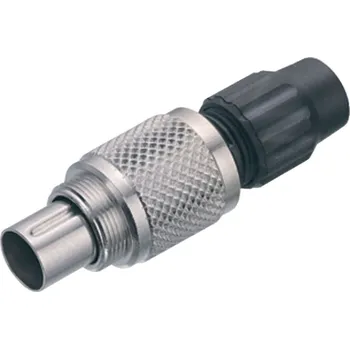 Elektrický konektor Binder 99 0479 100 08 Kabelový konektor M9 Male, kontakty: 8, 3,0-4,0 mm, nestíněný, pájený, IP40