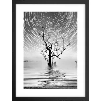 Obraz Obraz plakát v černém rámu do obýváku 30x40 abstrakce plakáty na zeď