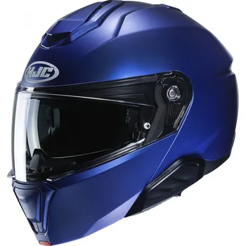 Helma na motorku HJC přilba i91 Solid semi flat metallic blue - 2XL