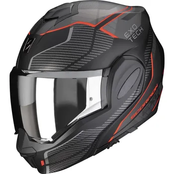 Helma na motorku SCORPION přilba EXO-TECH EVO Animo matt black/red - XL