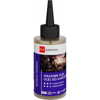 Olejnička Olej na řetěz Ecochemical OLEJ NA ŘETĚZY JÍZDNÍCH KOL WEATHER FLEX - PROMĚNLIVÉ PODMÍNKY 125 ml