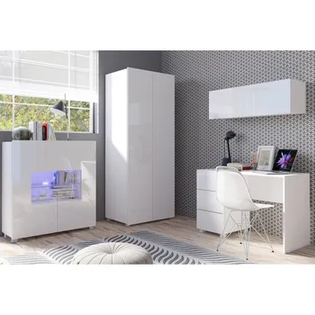 Obývací stěna GIB Obývací stěna Calabrini 15 LED osvětlení: Bez LED osvětlení, HORNÍ SKŘÍŇKY: Dub zlatý, DOLNÍ SKŘÍŇKY: Dub zlatý