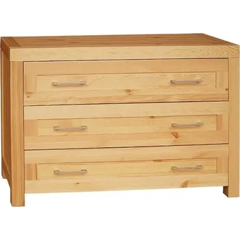 Komoda Šuplíková komoda DELTA 20 šířka 85 cm z masivu Barevné provedení: Bílá