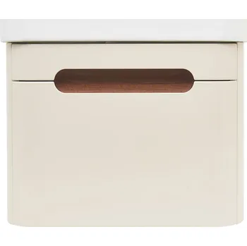 Koupelnový nábytek Koupelnová skříňka s umyvadlem SAT Fusion 57,5x43x45 cm pískově béžová mat SATFUSION60BEMW - SATFUSION60BEMW