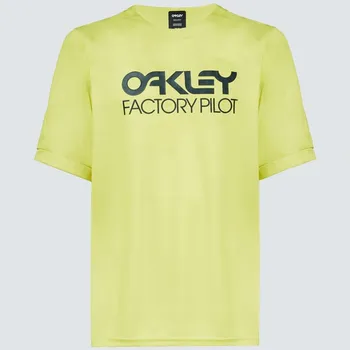 cyklistický dres OAKLEY cyklo dres FACTORY PILOT MTB II Ss sulphur - XL