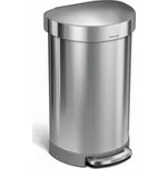 Odpadkový koš volně stojící Simplehuman Pedal bin 45 l Kartáčovaná nerez ocel mat SHCW2030 - SHCW2030