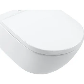 Klozet Villeroy & Boch Závěsné WC, TwistFlush, CeramicPlus, alpská bílá - 4670T0R1