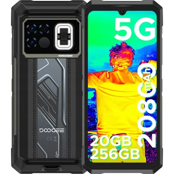 Mobilní telefon Smartphone DooGee Fire 6 Max 8 GB / 256 GB 4G (LTE) stříbrný