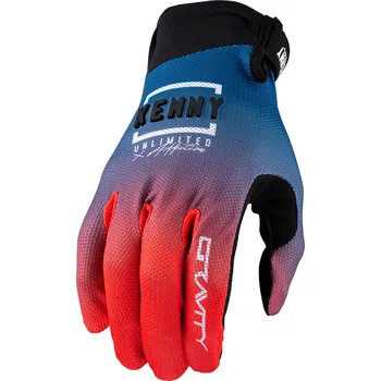 Cyklistické rukavice KENNY cyklo rukavice GRAVITY 21 navy/red - 12